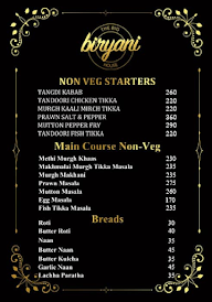 The Big Biryani House menu 8