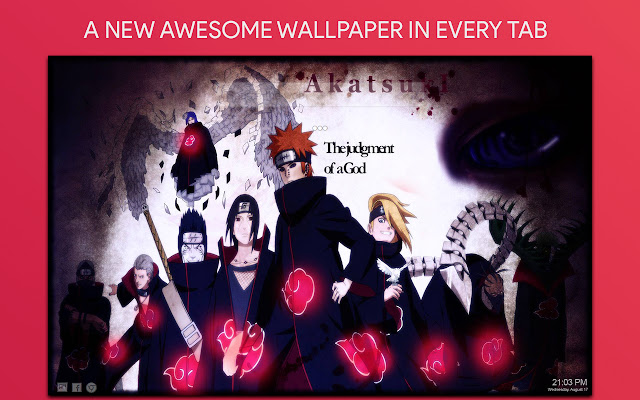 Cool Anime Wallpaper HD Custom New Tab