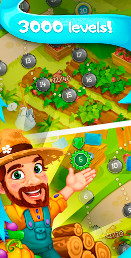 Screenshot Funny Farm match 3 Puzzle game