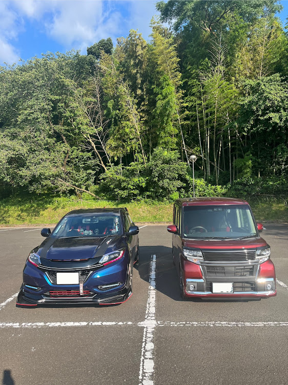 ヴェゼルのヴェゼル ハイブリット・鹿児島・タントカスタム・ヤリスに関するカスタム事例の投稿画像1枚目
