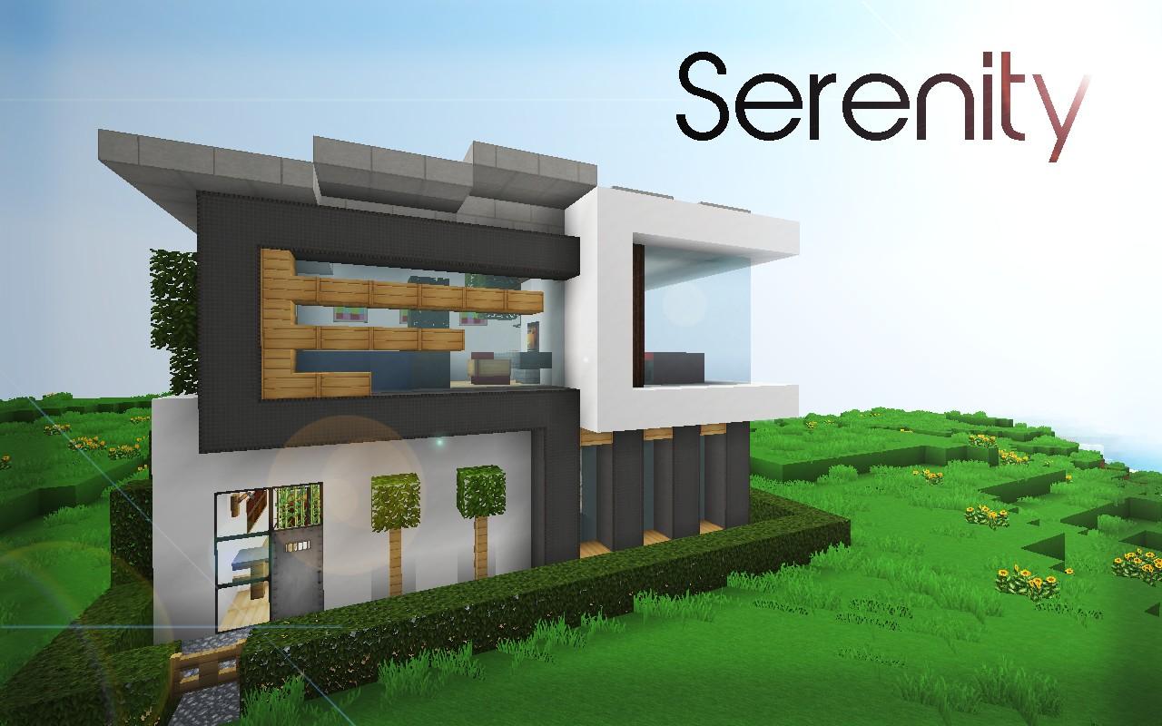 Desain Mcpe Simple Modern House Ideas Mods Android Apps Google Play