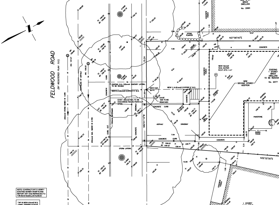 service area 2d map