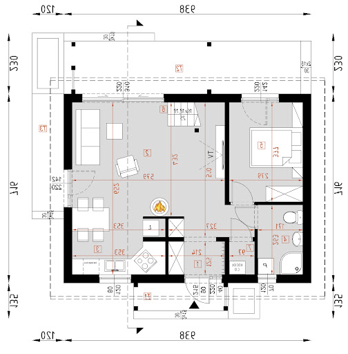 D338 - WT2021 - Rzut parteru