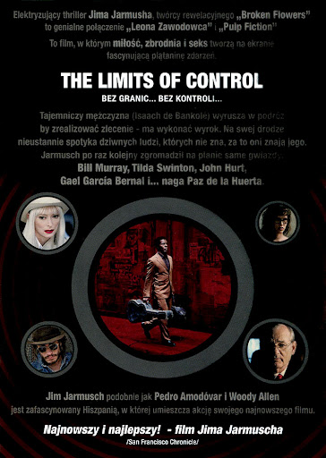 Tył ulotki filmu 'The Limits Of Control'