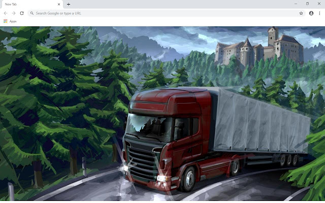 Euro Truck Simulator 2 Wallpapers and New Tab