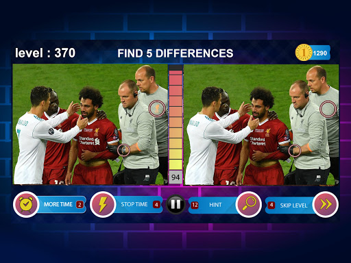 Screenshot Differences Games: Spot it!