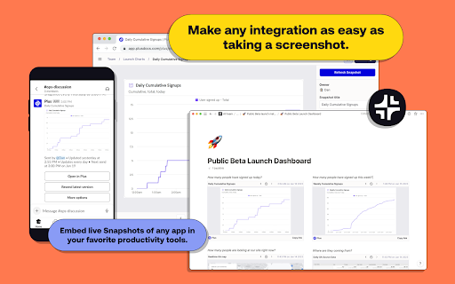 Plus: Live screenshots of any app or website