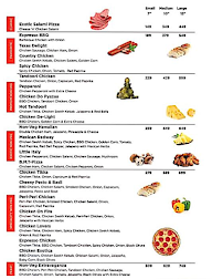 Pizza Expresso menu 2