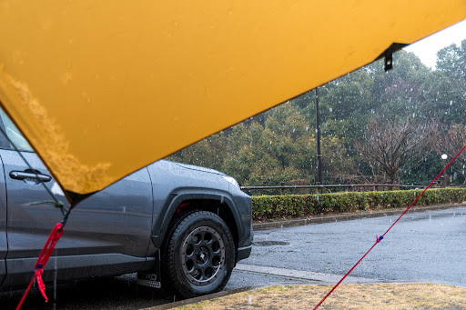 Rav4 Mxaa54の無暖房冬キャン 雨キャン モンベル石鎚 どら一に関するカスタム メンテナンスの投稿画像 車のカスタム情報はcartune