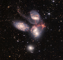 Stephan's Quintet (NIRCam and MIRI Composite Image) 15