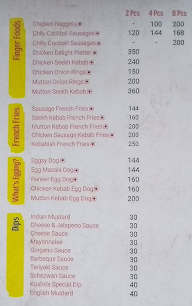 Kosho's Hotdogs menu 4