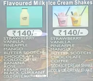 Shakes Cube menu 4