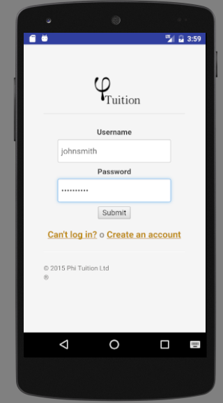 Android application iNucleus screenshort