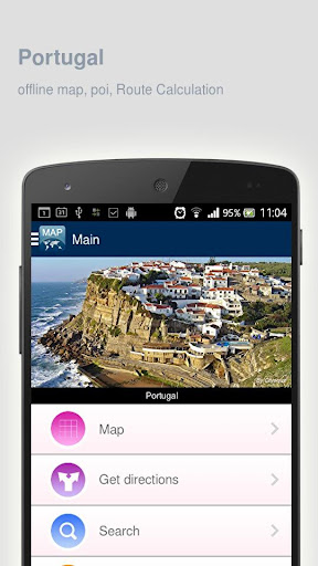 Portugal Map offline