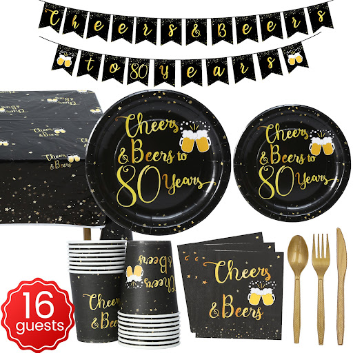 Title 2, Creative Hot Stamping Birthday Party Decoration...