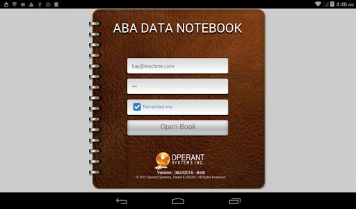 ABA Data Notebook