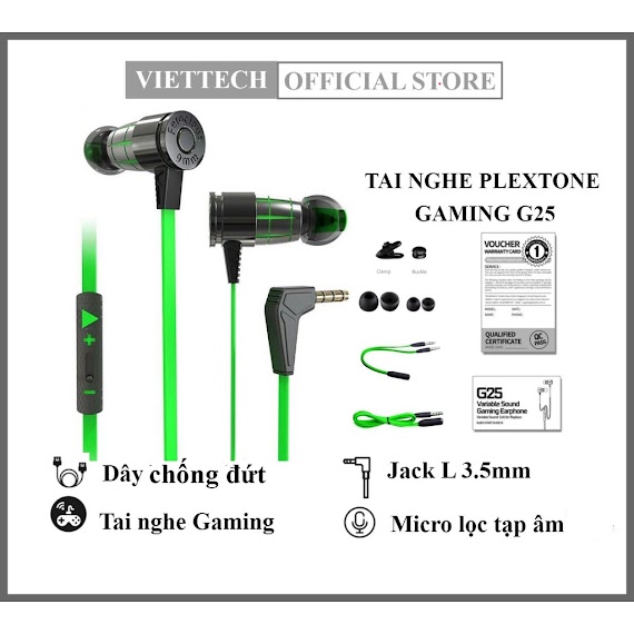 Tai Nghe Chuyên Game Có Mic Plextone G25 Mark Iii 2021 - Hàng Chính Hãng