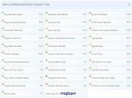 Motimahal Delux Tandoori Trail menu 3