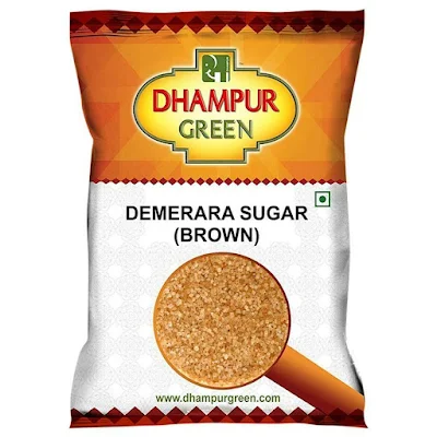 Dhampur Green ( Demerara ) Brown Sugar - 500 gm