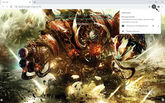 Warhammer Best Wallpaper New Tab