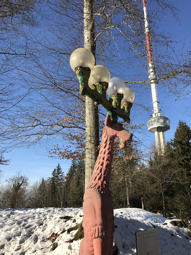 Bruno Weber Street Lamp