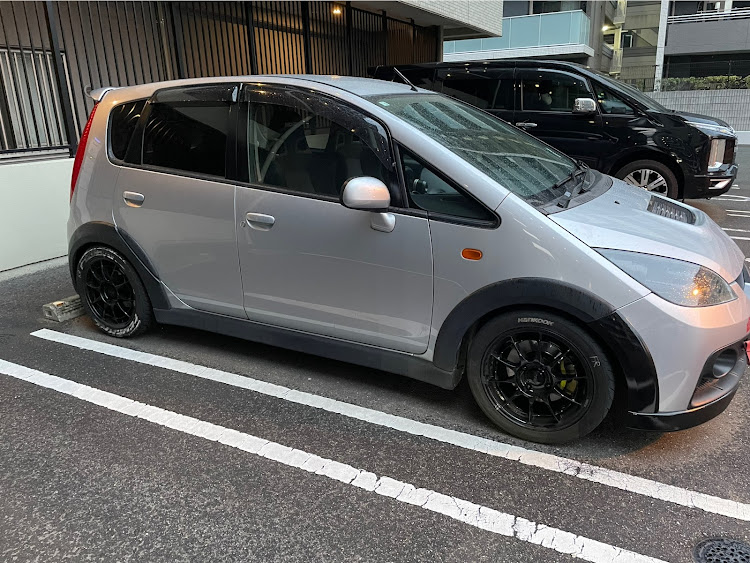 コルトラリーアートバージョンRの4月もよろしくお願い致します🌸・DIY・ホイール交換・車高調整に関するカスタム事例の投稿画像1枚目