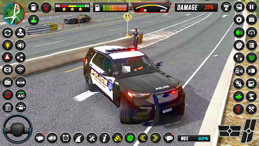 Screenshot US Police Car Driving Car Game