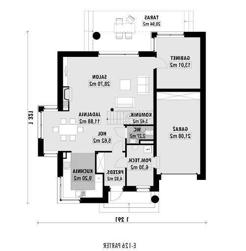 E-126 - Rzut parteru