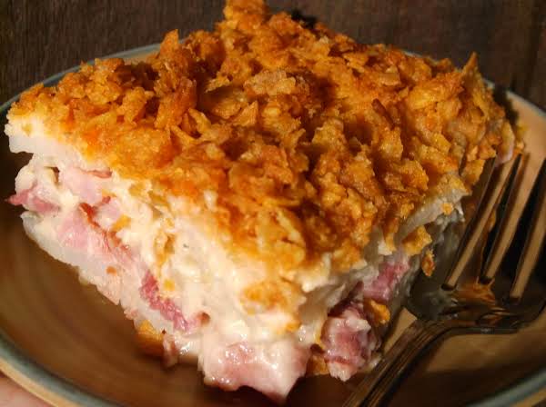 Ham and Potato Casserole | Just A Pinch Recipes