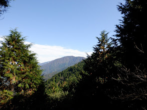 北側に五宗山を望む