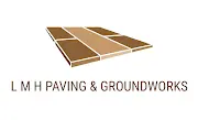 L M H Paving and Groundworks Logo