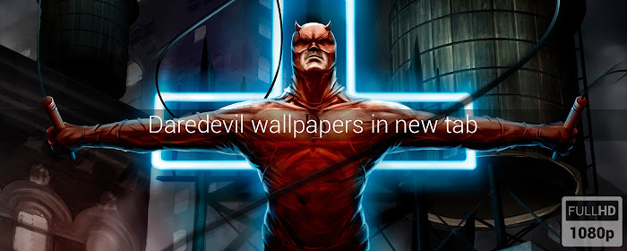 Daredevil Marvel Wallpapers New Tab marquee promo image