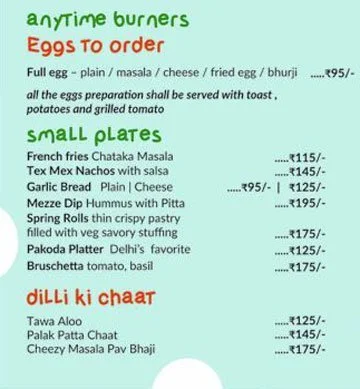 Quotes Cafe, Sultanpur menu 