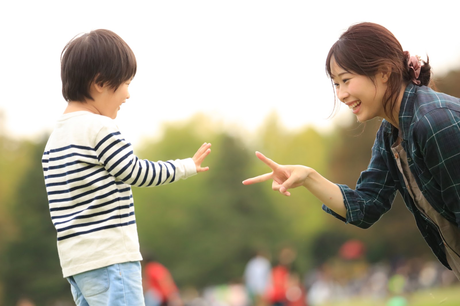 3〜4歳児の公園での遊び方