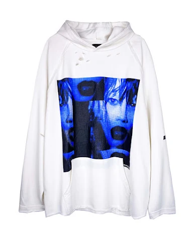 Character avatar print hoodie - 1