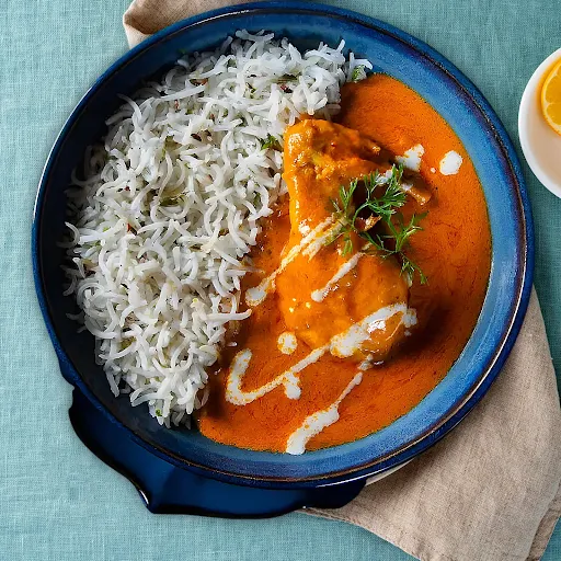 Butter Chicken With Jeera Rice