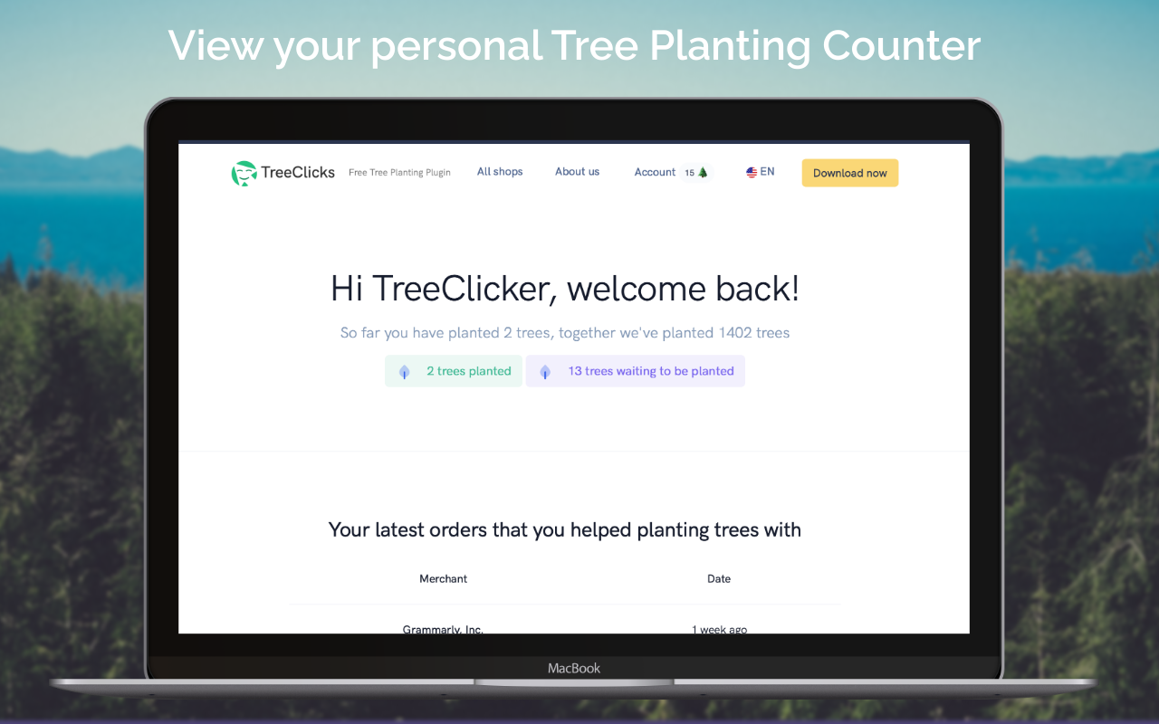 TreeClicks - Plant Trees while Shopping Preview image 6