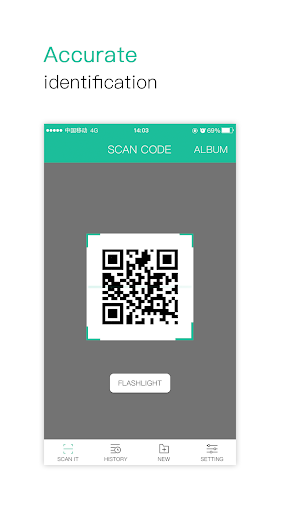 Accurate scanning of QR code