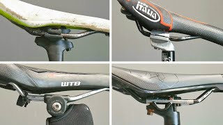 To counteract saddle pain change the angle of the seat of your mountain bike.