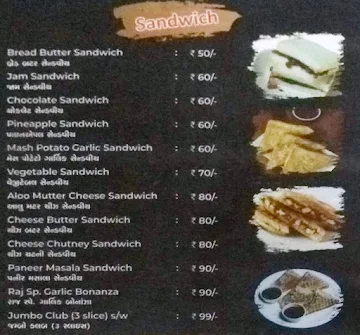 Raj Fast Food & Cafe menu 