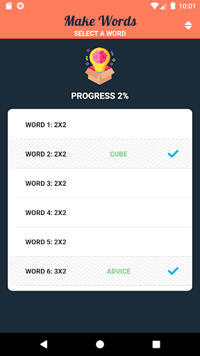 Make Words From Scrambled Letters: Word Game - v1.2