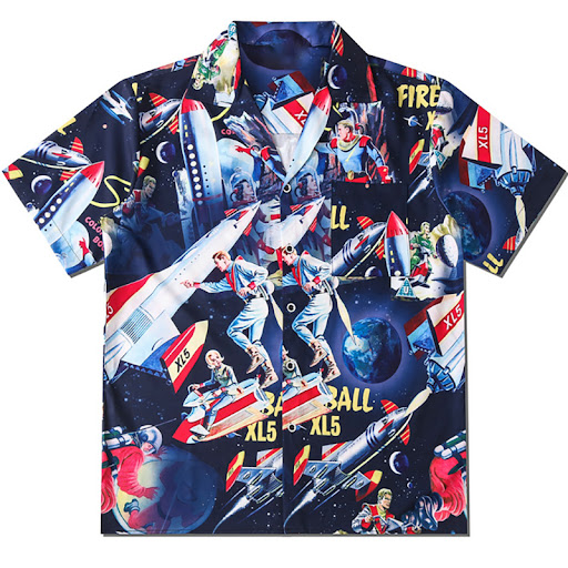Title 2, Jays same print short-sleeved shirt Hawaiian C...