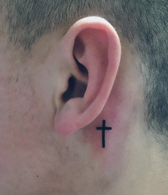 The ear tattoo