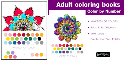 Adult Coloring Books Color By Number Aplicații Pe Google Play