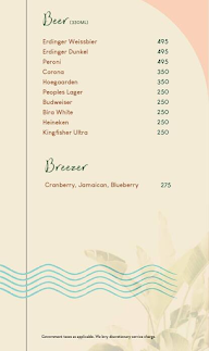 Kiki - By The Sea menu 5