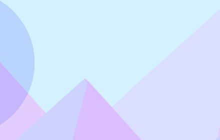 minimalist purple blue mountains chrome extension