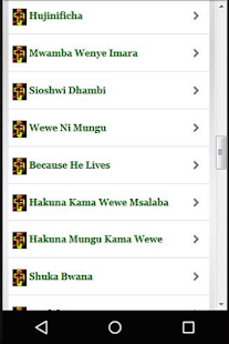 Christian Swahili Songs - náhled