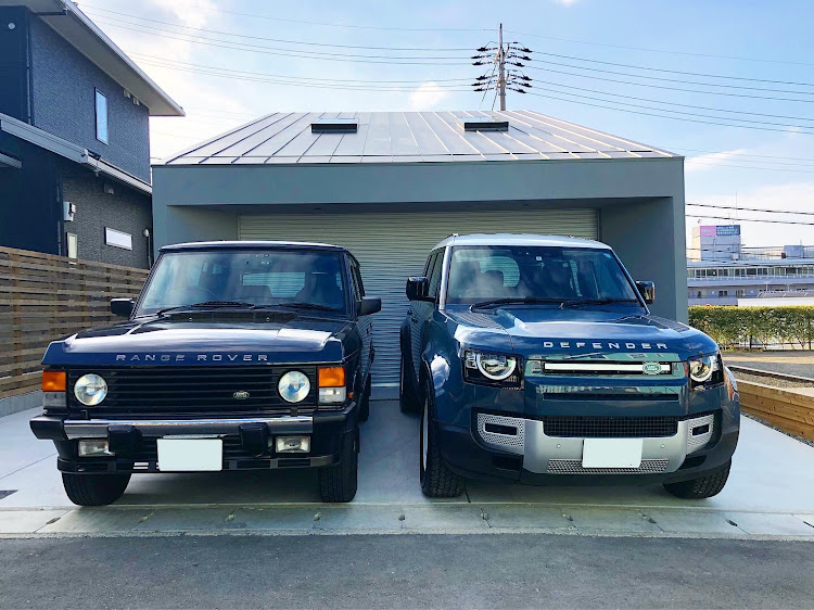 レンジローバーのニューディフェンダー・NewDefender・クラシックレンジローバー・新旧ランドローバーに関するカスタム事例の投稿画像1枚目