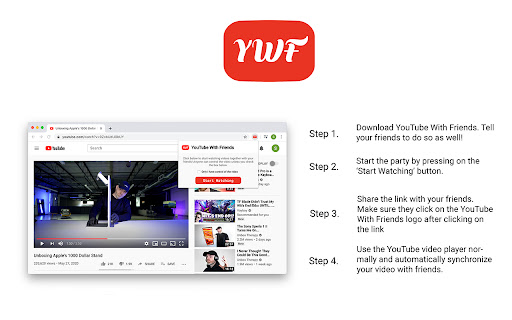 Download YouTube friends. automatically synchronize 