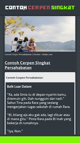 Contoh Cerpen Singkat Latest Version For Android Download Apk